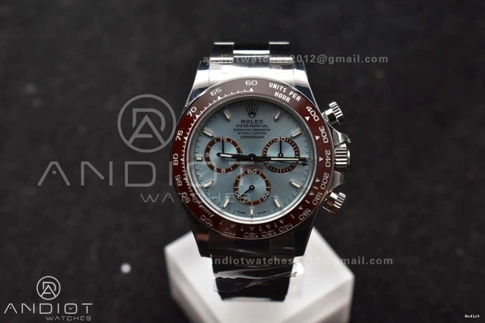 Clone Bracelet Ice Asian SS Markers Dial DD4131 SS on Sticks 904L Best Edition Blue 904L 126506 Daytona 1:1 VSF Super 0511
